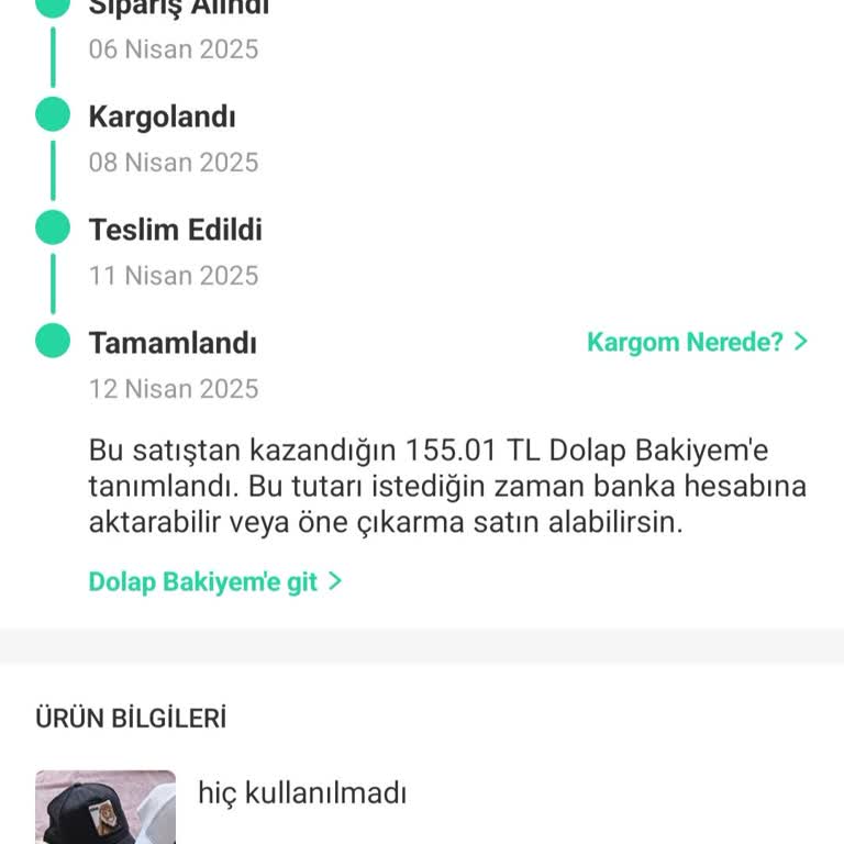 Dolap Uygulamasında Kargo Ücreti Şoku