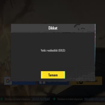 PUBG Mobile Giriş Sorunu: Yetki Reddedildi Hatası Oyundan Soğuttu