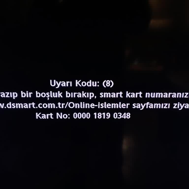 D-Smart Uydu Alıcısı Sinyal Sorunu