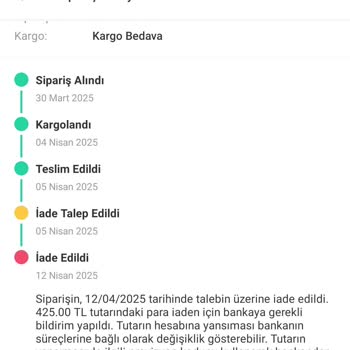 Dolap Uygulamasında Eksik Ürün Ve İade Sorunu