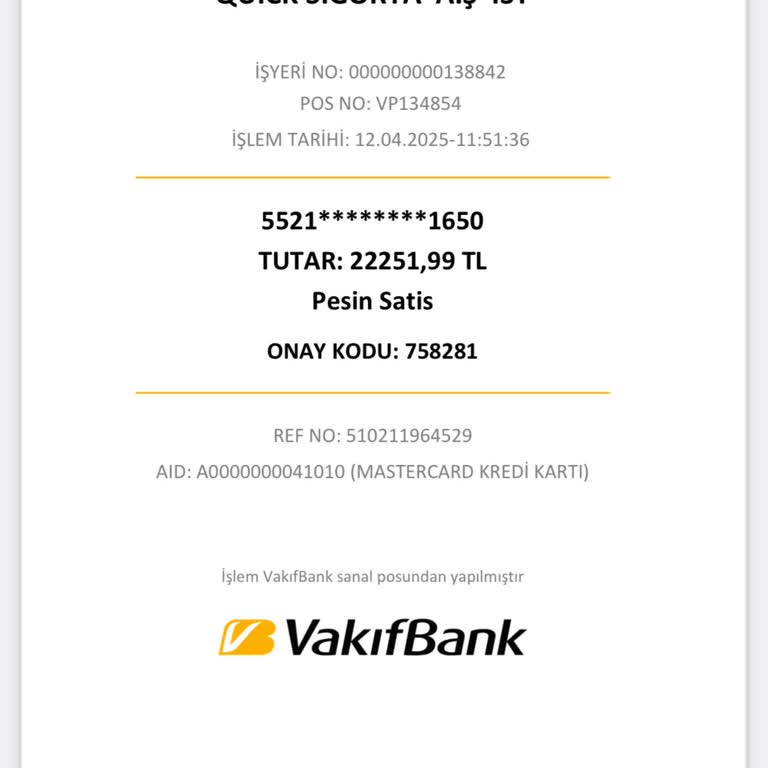 Trafik Sigortası Teklifinde Yanıltıcı Fiyatlandırma