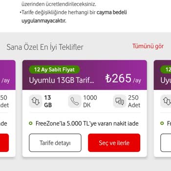 Vodafone'dan Fahiş Fiyat Artışı Ve Etik Dışı Tarife Önerileri