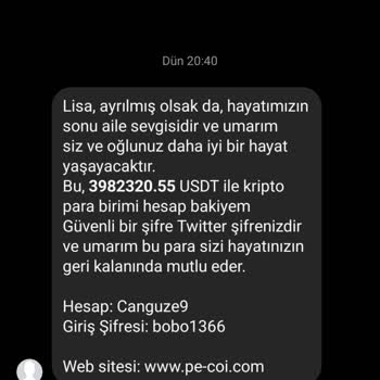 Instagram'da Gizemli Mesaj: Kripto Para Vaadi