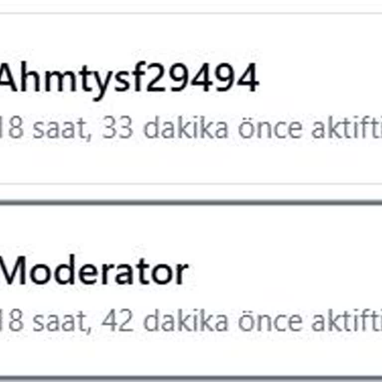 Hesap Satışı Sonrası Moderatör Yanıltması