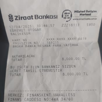 ATM'de Kalan Para Ve Yetersiz Müşteri Hizmeti