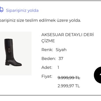 Uzun Süredir Teslim Edilmeyen Çizme Siparişi