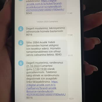 Arçelik Servis Hatası: Kurulum Kaydı Yapılmadı, Garanti Dışı Kaldı