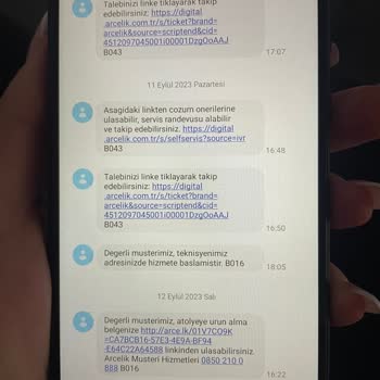 Arçelik Servis Hatası: Kurulum Kaydı Yapılmadı, Garanti Dışı Kaldı