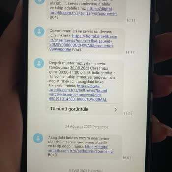 Arçelik Servis Hatası: Kurulum Kaydı Yapılmadı, Garanti Dışı Kaldı