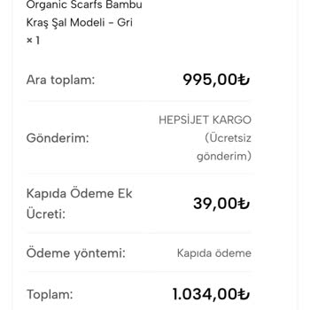 Yanıltıcı Sipariş Ve İletişim Sorunlarıyla Hayal Kırıklığı