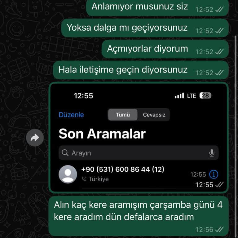 Ürün Yok, İletişim De Yok: Mağduriyet Yaşıyorum