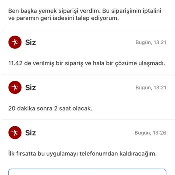 Teslim Edilmedi Gösteriliyor Muhatap Yok