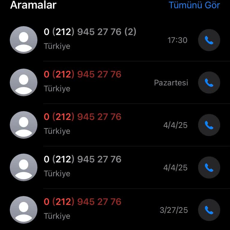 Gizliliğimi İhlal Eden Rahatsız Edici Aramalar