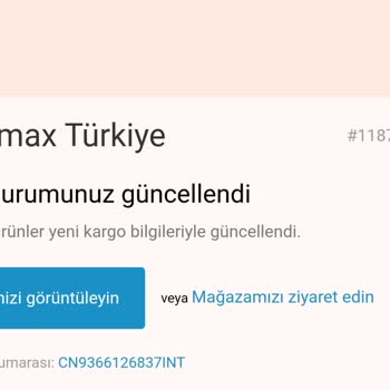 Glucomax Cihazı Siparişimde İletişim Sorunu