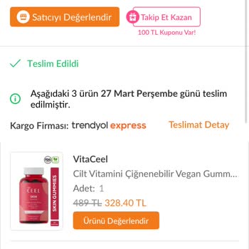 Vita Ceel Takviyeleri Sağlığımı Ve Cildimi Mahvetti