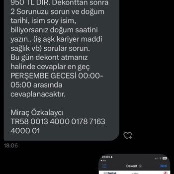 Kişisel Öngörü Hizmeti Aldatma İddiası