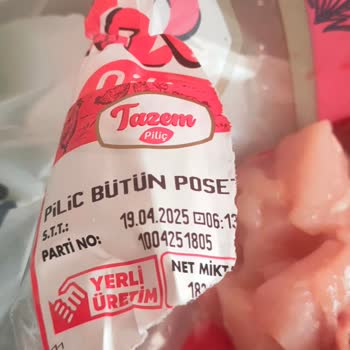 BİM Marketten Alınan Tavuk Ürünlerinde Kalite Sorunu