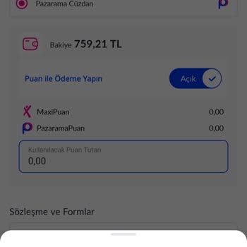 Pazarama Siparişinde 'Pay-Pay 80' Hatası Ve Yüklenen Paranın Akıbeti