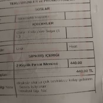 Popeyes Siparişinde Hayal Kırıklığı: Eksik Ve Yanıltıcı Teslimat