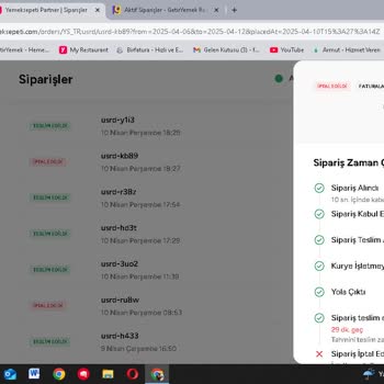 Yemeksepeti'nde Çözümsüz Sorunlar Ve Haksız Kesintiler