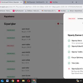 Yemeksepeti'nde Çözümsüz Sorunlar Ve Haksız Kesintiler