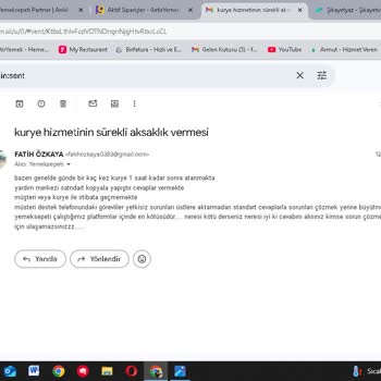 Yemeksepeti'nde Çözümsüz Sorunlar Ve Haksız Kesintiler