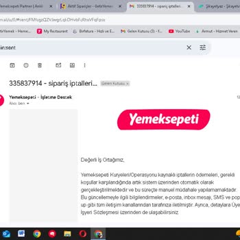 Yemeksepeti'nde Çözümsüz Sorunlar Ve Haksız Kesintiler