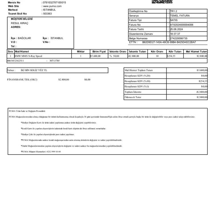 Puma Ayakkabıda Açılma Sorunu Ve Müşteri Mağduriyeti