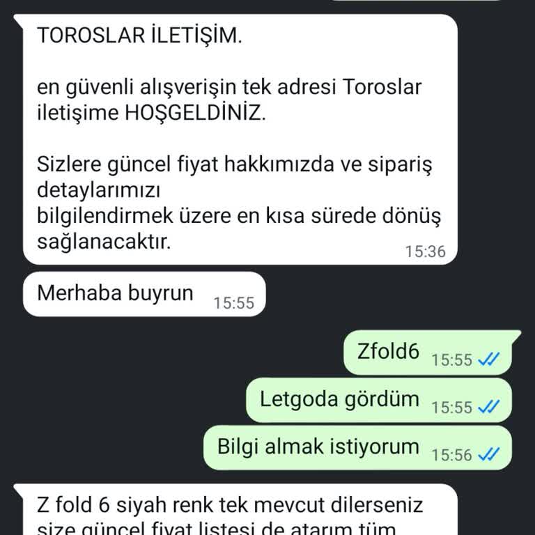 Toroslar İletişim Ve Yazılım İle Yaşanan Olumsuz Deneyim