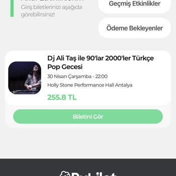 Yanlışlıkla Alınan Konser Biletinin İptali