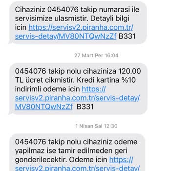 Garanti Kapsamında Ücret Talebi Ve İlgisizlik