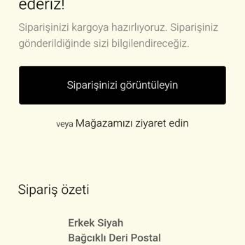 Derimod'dan Sipariş Verdim, Ne Ürün Var Ne İade!