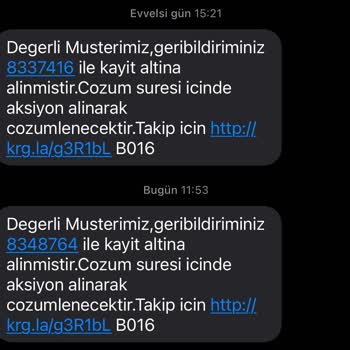 Yanlış Teslimat Sorunu