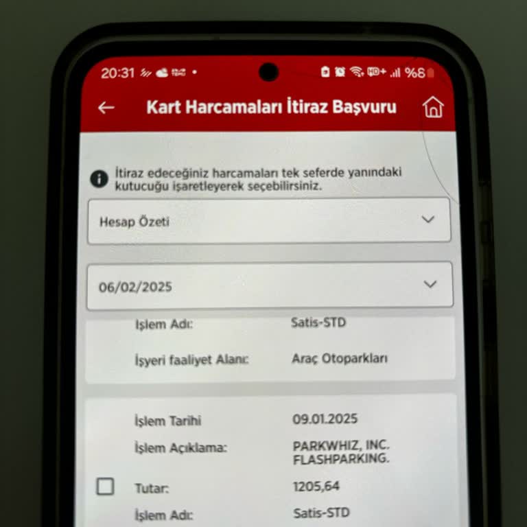 Yetkisiz Kart Harcaması Ve Sonuçsuz İtiraz Süreci