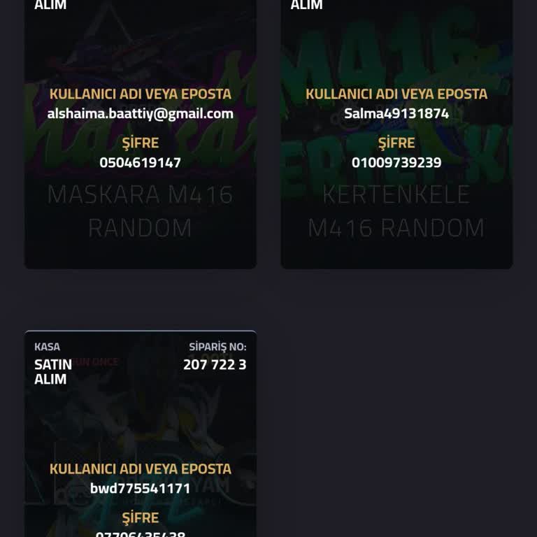 Hesap Satın Alımında Büyük Hayal Kırıklığı