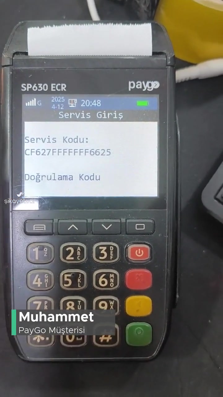 Paygo Sorunu Sp630 Ecr videonun kapak resmi