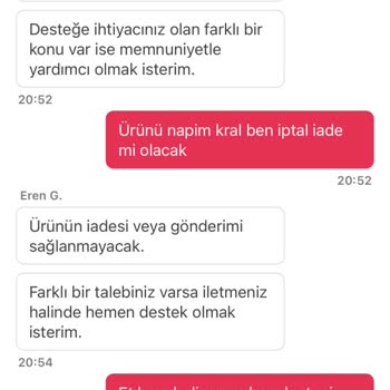 Bozuk Et Ve Müşteri Hizmetleri Sorunu