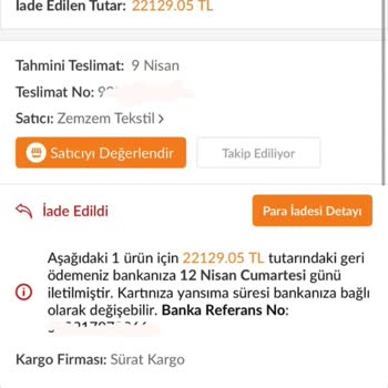 Trendyol'dan Alınan Ürün İptali Ve Mağduriyet