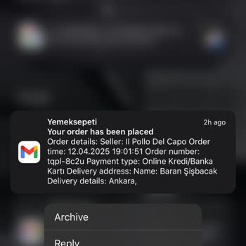 Yemeksepeti'nde Geç Teslimat Ve İade Sorunu