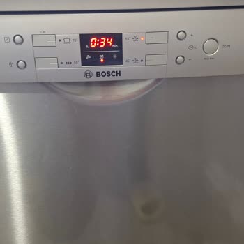 Bosch Bulaşık Makinesi Paslanma Sorunu Ve İade Talebi