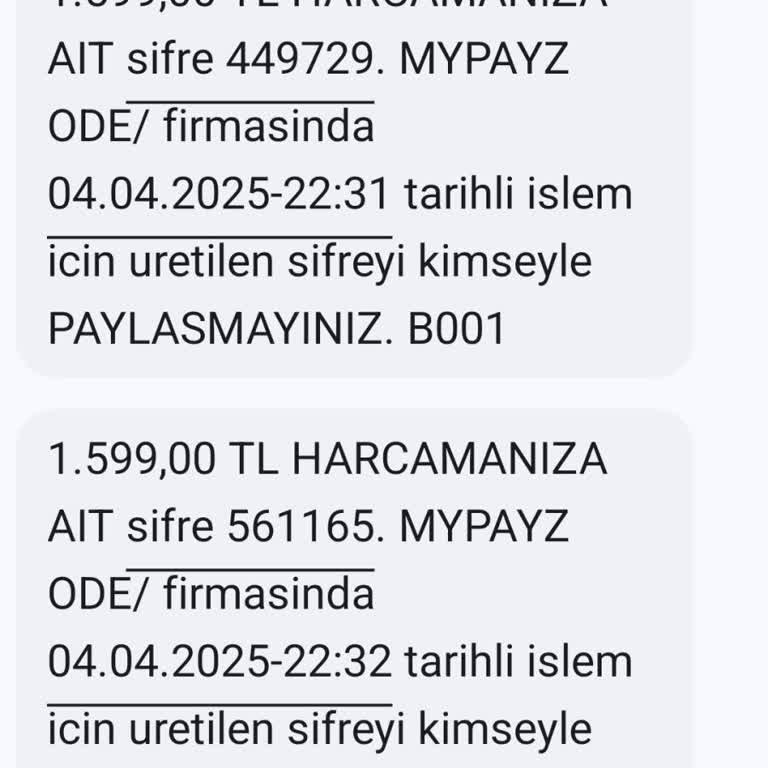Mypayz Yanlış Kodla Çifte Çekim Şoku