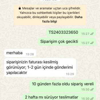 Siparişim Bayram Öncesi Gelmedi Ve İletişim Kurulamıyor
