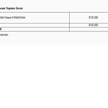 Vodafone Paket Fiyatı Ve İptal Sorunu