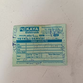 Arzum Çay Sefası'nın Plastik Eriyor, Servis Ücret Talep Ediyor!