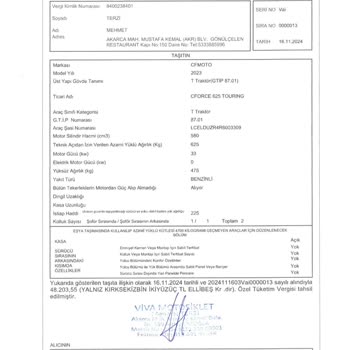 Yanlış Model Yılı İle Satış Yapıldı