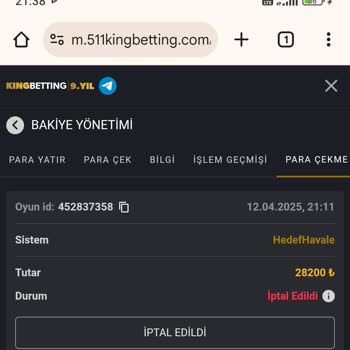 Kingbetting Çekim Sorunu Ve Güven Kaybı