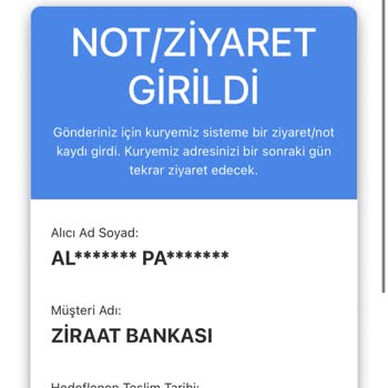 Kart Teslimatında İletişim Sorunu Ve Gecikme