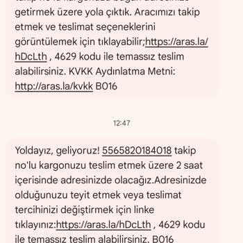 Yanıltıcı Teslimat Mesajları Ve Uzayan Bekleyiş