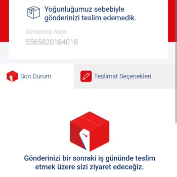 Yanıltıcı Teslimat Mesajları Ve Uzayan Bekleyiş