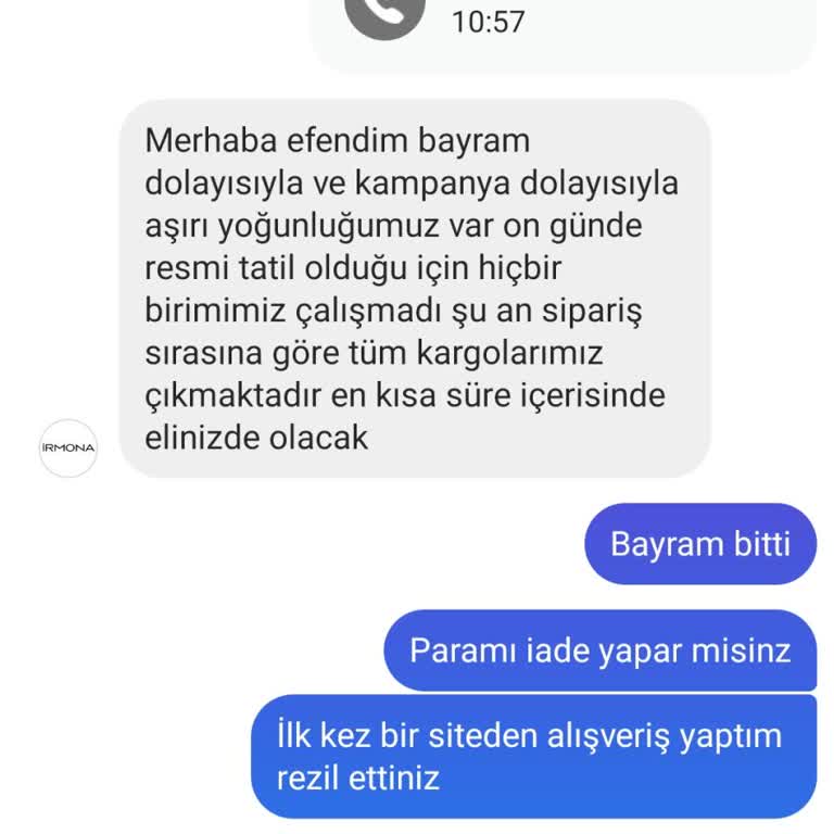 Ayakkabı Siparişim Gelmedi, Müşteri Hizmetleri Sessiz